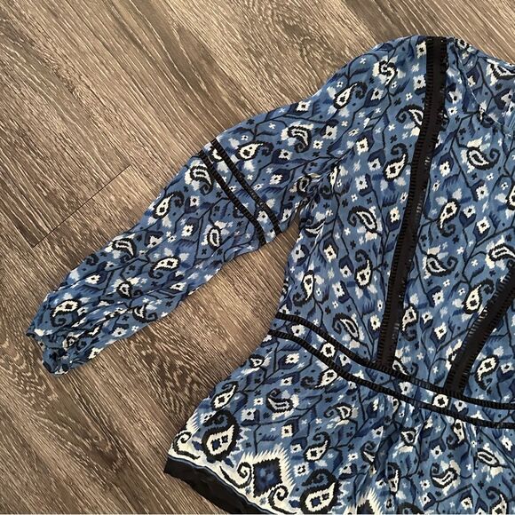 Veronica Beard silk rincon blouse - Picture 2 of 9